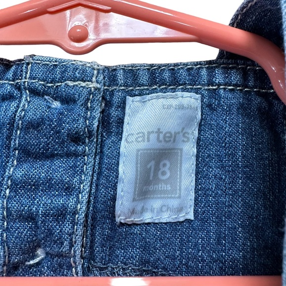 Carters girls dress 18 months multi pattern floral design cute design - Picture 3 of 7